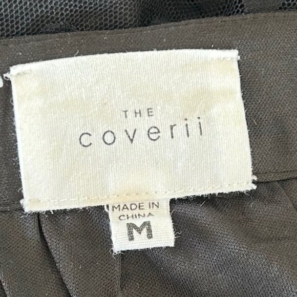 The Coverii Black Skirt Size Medium - Picture 4 of 10